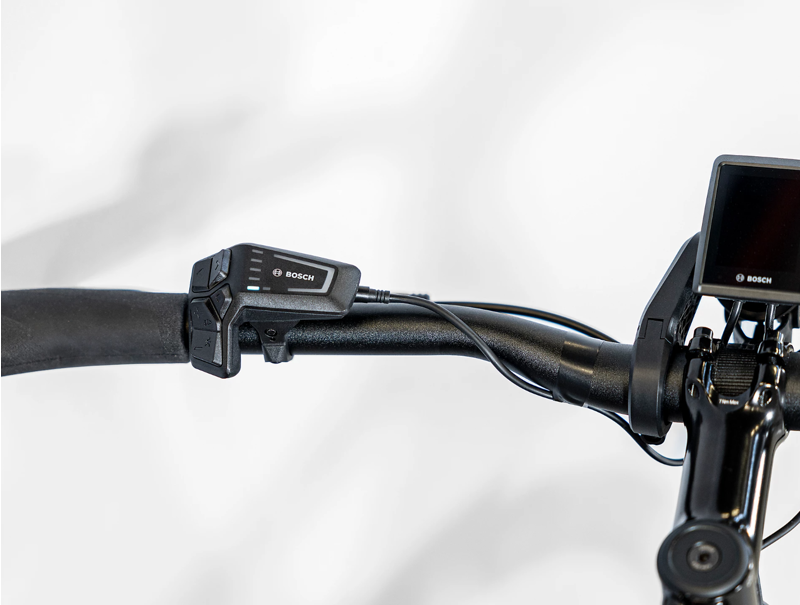 Trek Allant+ 5 545wh Electric Hybrid Bike 2023 in Rage Red-10