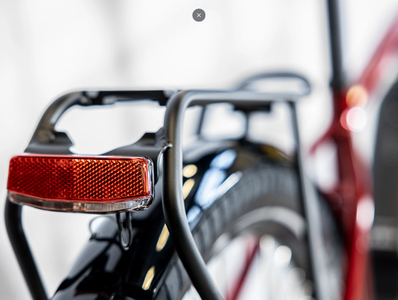 Trek Allant+ 5 545wh Electric Hybrid Bike 2023 in Rage Red-4