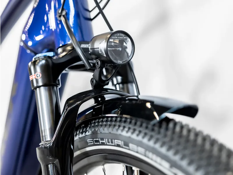 Trek Allant+ 7 625wh Electric Hybrid Bike 2024 in Hex Blue-5