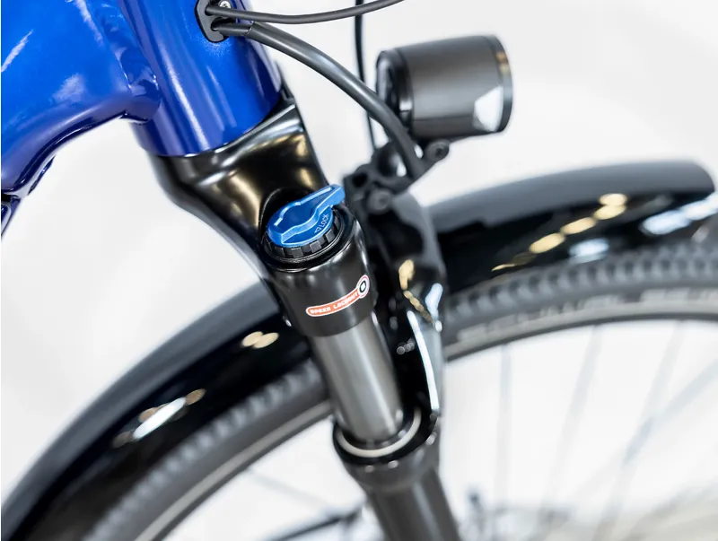 Trek Allant+ 7 625wh Electric Hybrid Bike 2024 in Hex Blue-3