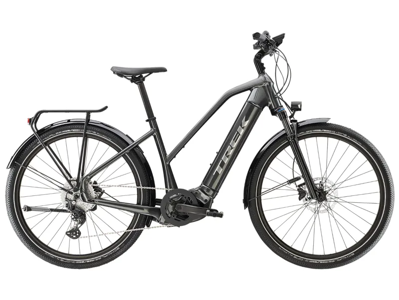 Trek Allant+ 7 Stagger 625wh Electric Hybrid Bike 2023 in Lithium Grey