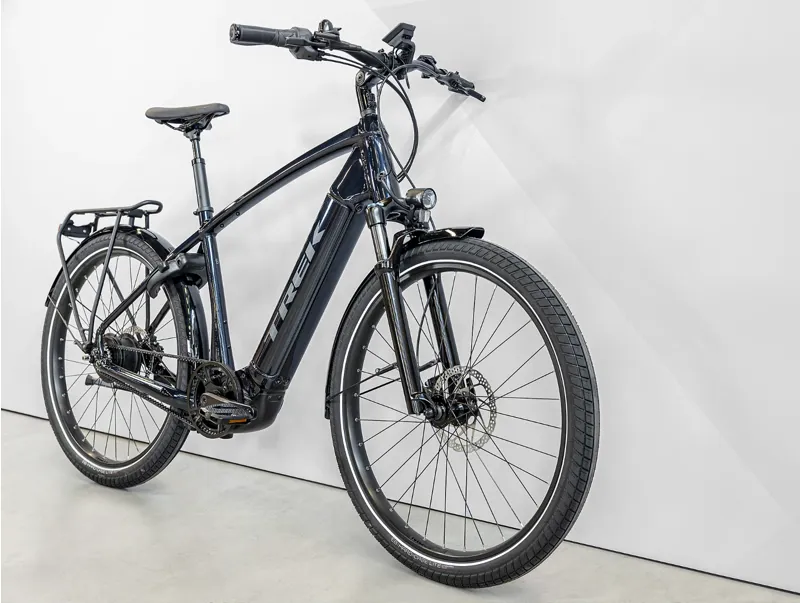 Trek Allant+ 9 625wh Electric Hybrid Bike 2025 in Deep Dark Blue-1