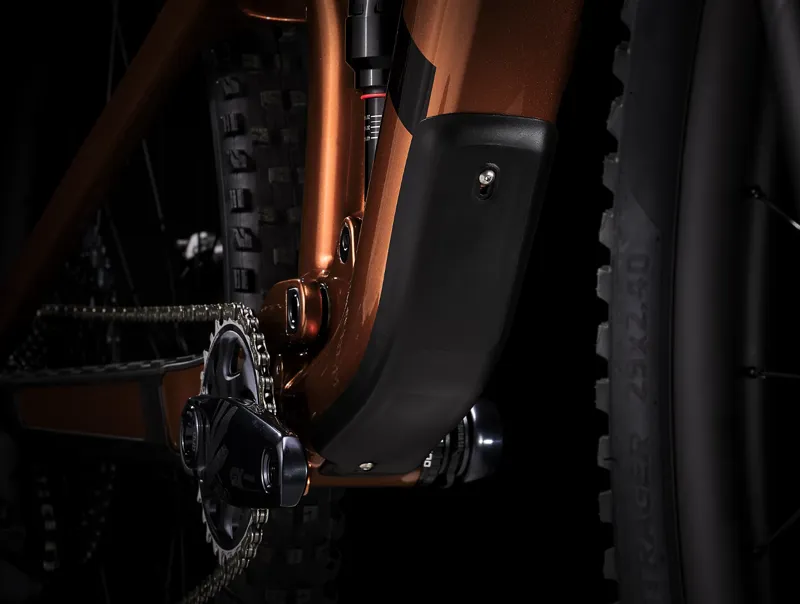 Trek Top Fuel 9.8 GX AXS Full Suspension Carbon Mountain Bike 2025 in Pennyflake-3