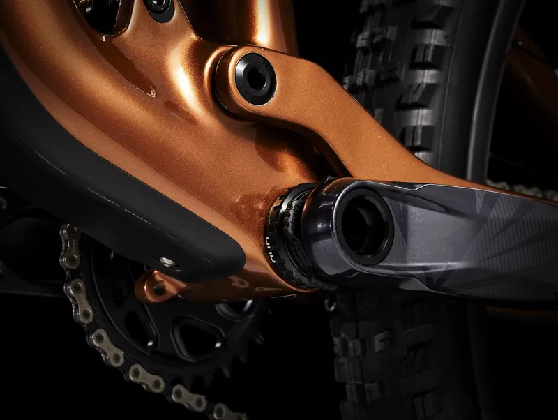 Trek Top Fuel 9.8 GX AXS Full Suspension Carbon Mountain Bike 2025 in Pennyflake-2