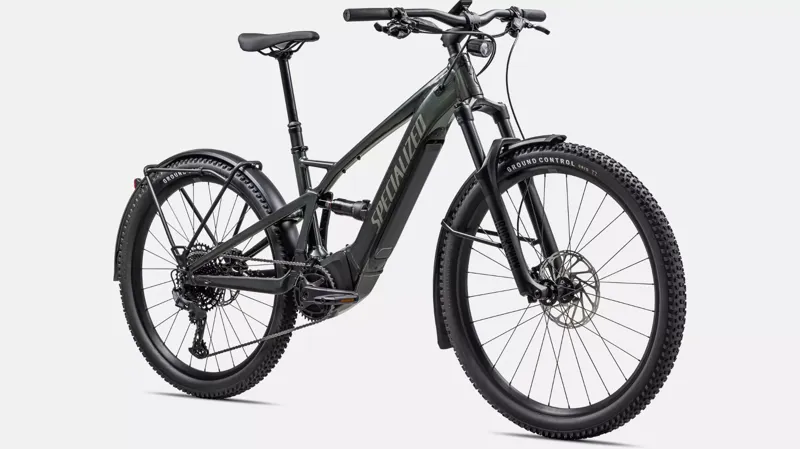 Specialized Turbo Tero X 5.0 Full Suspension Electric Mountain Bike 2024 in Oak Green-1