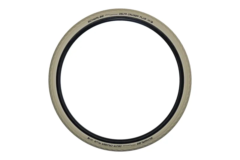 Schwalbe 28 x 1 1/2 Inch 40-635 Delta Cruiser Plus Road Tyre in Cream-1