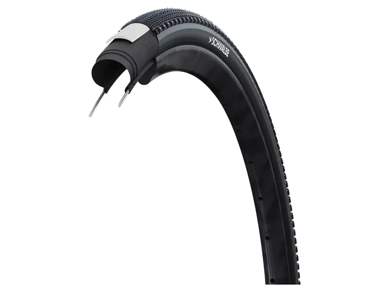 Schwalbe G-One Comp Plus PunctureGuard Tyre in Black/Reflective-2