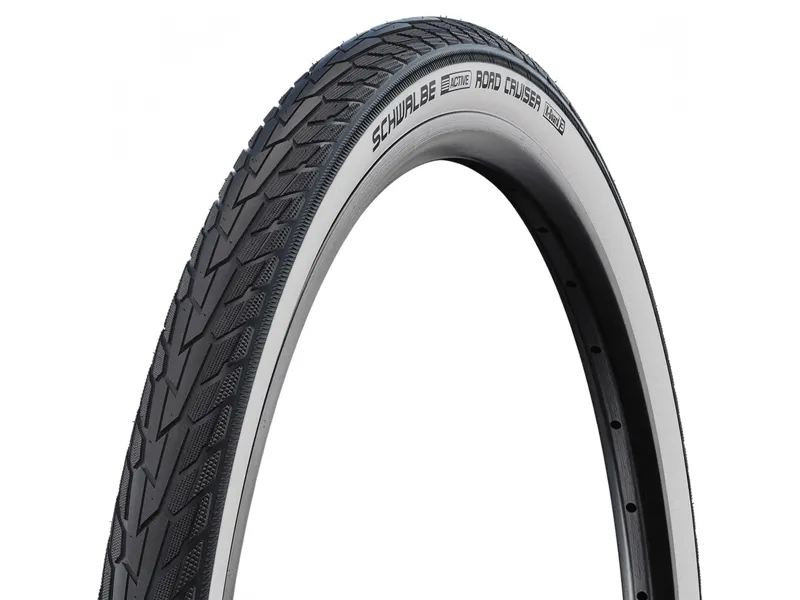 Schwalbe Road Cruiser 27 x 1.25 in Black-White