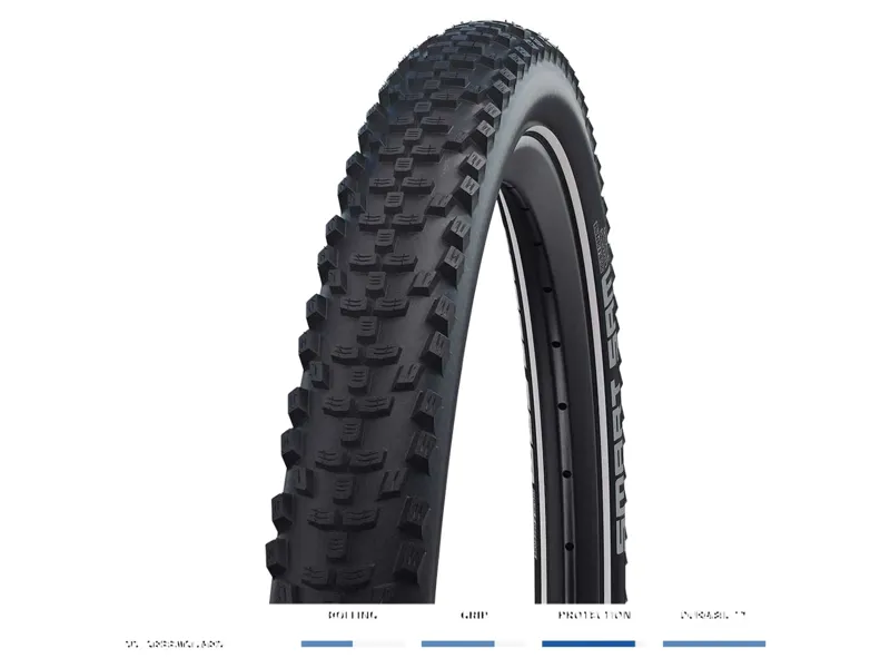 Schwalbe Smart Sam Plus DD Greenguard Tyre 20x2.35 in Black