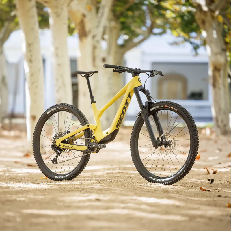 Scott Ransom 920 Full Suspension Mountain Bike 2025 in Yellow-2
