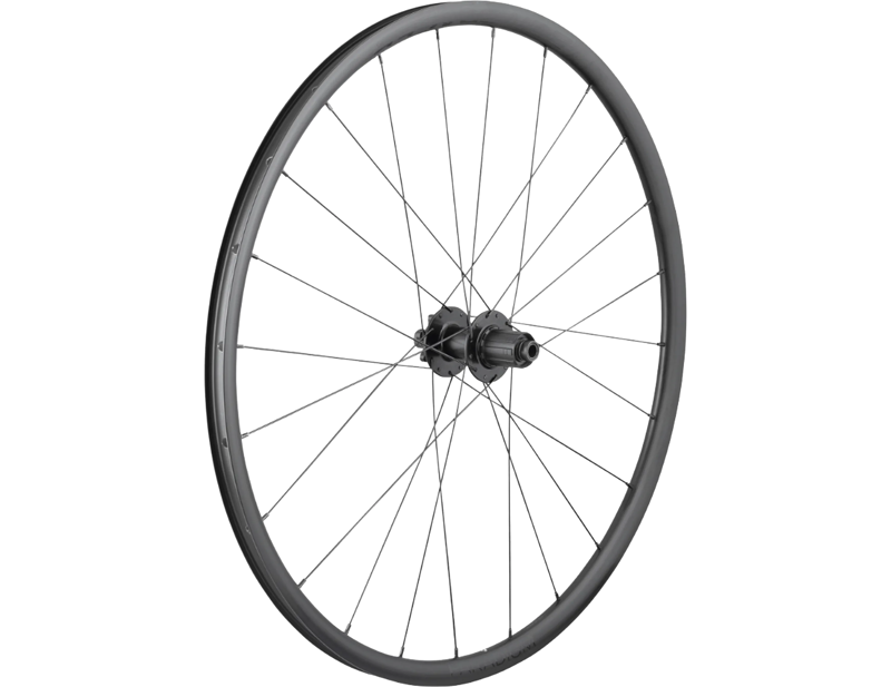Ex Display Bontrager Paradigm SL 6-Bolt 700c 24H Shimano/SRAM 11spd Rear Road Wheel Black