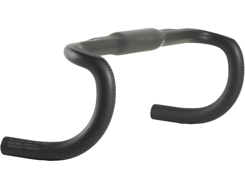 EX DISPLAY Bontrager Pro IsoCore VR-SF Road Handlebar 31.8 mm 44 cm in Black