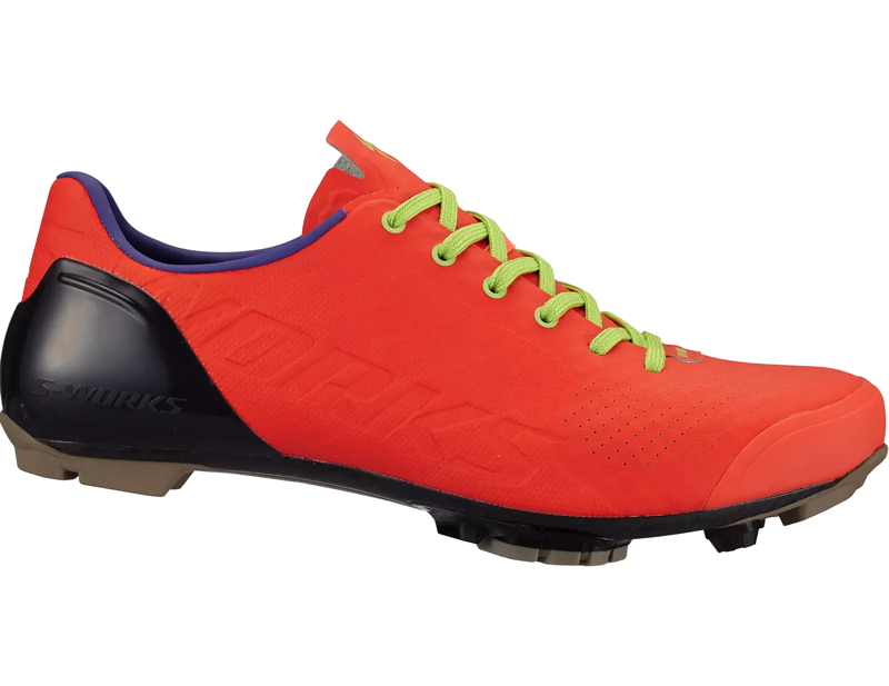 Specialized S-Works Recon Lace Gravel MTB Shoes in Cactus/Purple Orchid/Limestone