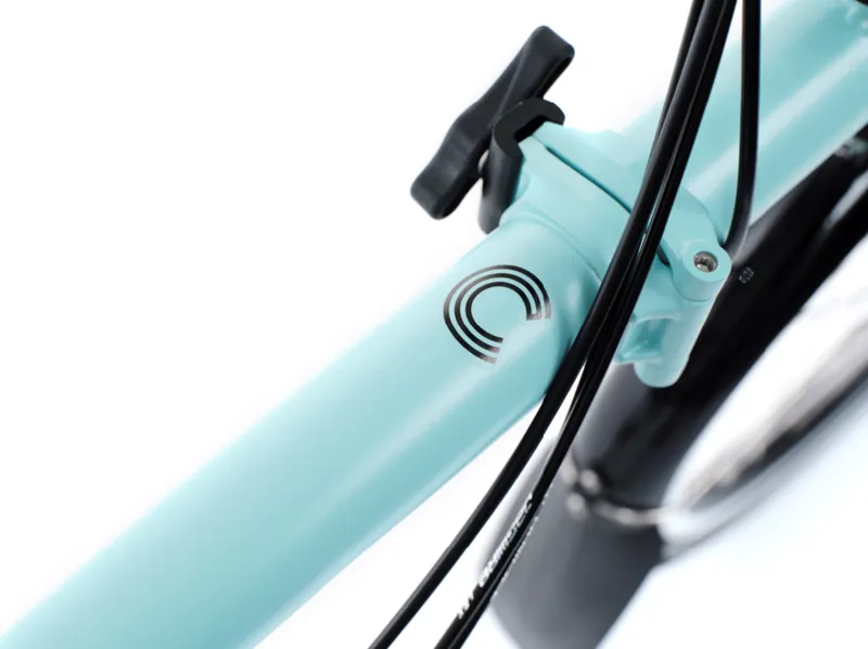 Brompton Electric C Line 12-Speed Folding Bike 2025 in Turkish Green-6