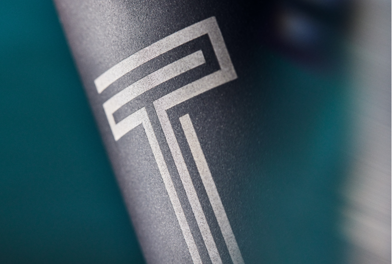 Brompton T Line Ceratech 12 Speed Folding Bike 2025 in Ceratech Black-9