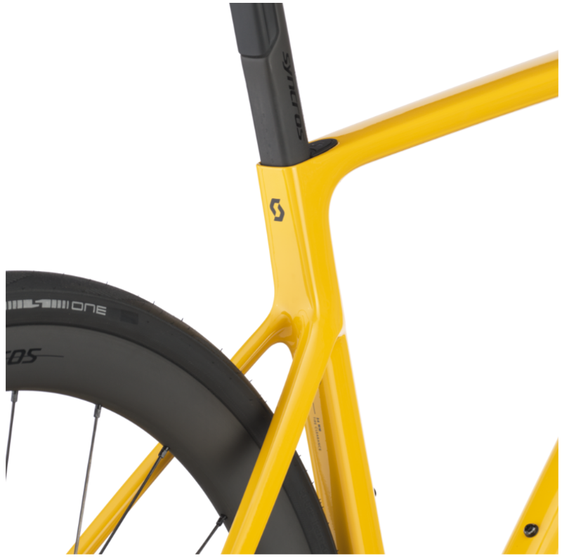 Scott Addict RC 10 Road Bike 2025 in Bahama Yellow-5