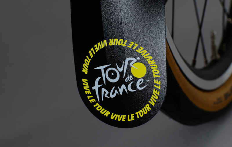 Brompton x Tour De France Limited Edition P Line 12-Speed Folding Bike 2025 in Low Handlebar-9