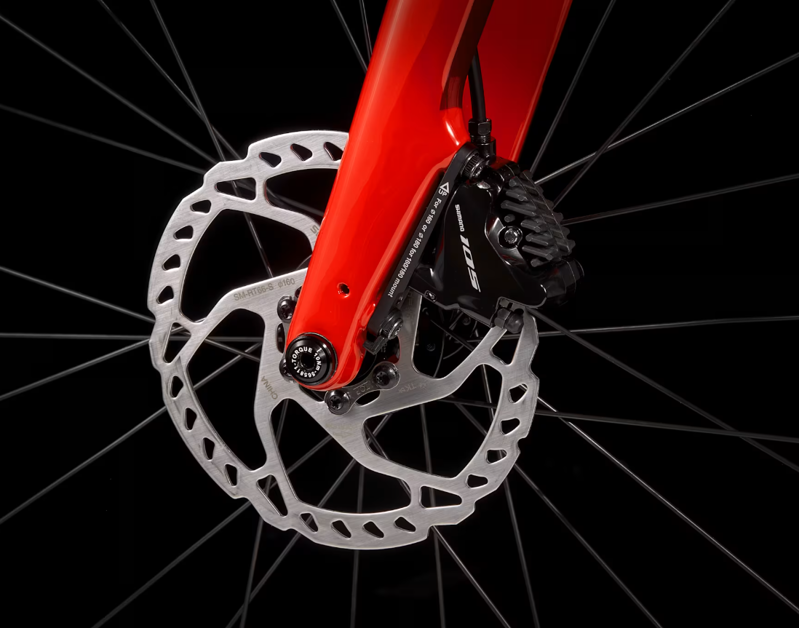 Trek Domane+ AL 5 Electric Road Bike 2025 in Viper Red-1