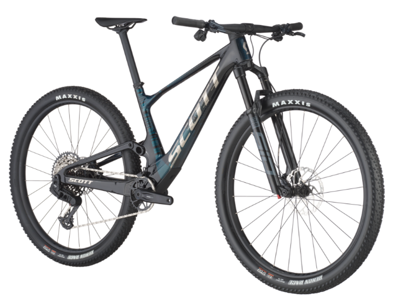 Scott Spark RC Team Full Suspension Mountain Bike 2025 in Martin Green-1