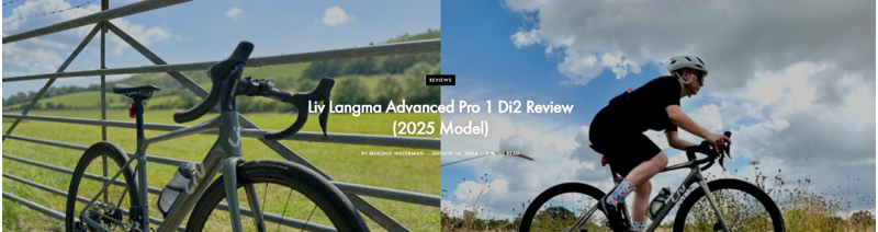 Liv Langma Advanced Pro 1 Di2 Women's Road Bike 2025 in Aurora Noise-6