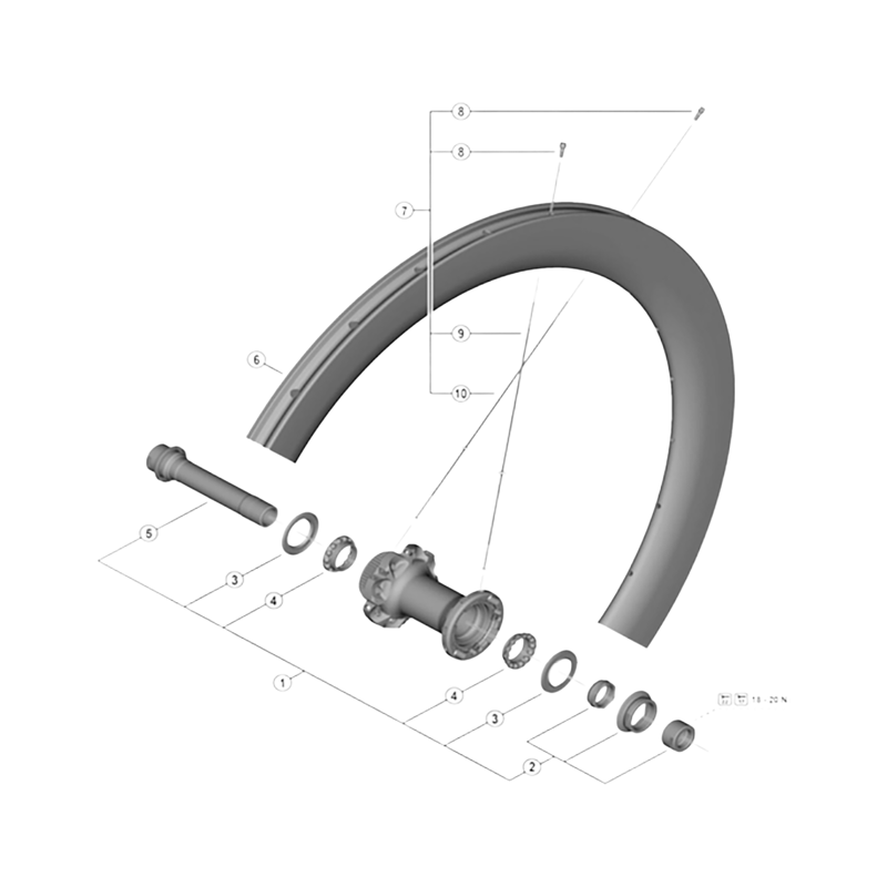 Balfes Bikes Shimano SHimano WH-R9270-C50-TU-R complete hub axle | Free postage over £30, £10 off first order, price match & 0% finance.