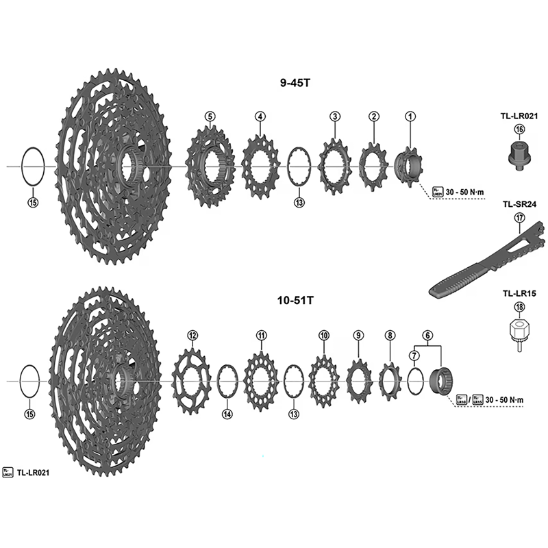 Balfes Bikes Shimano CS-M9200 spacer 1.95 mm | Free postage over £30, £10 off first order, price match & 0% finance.
