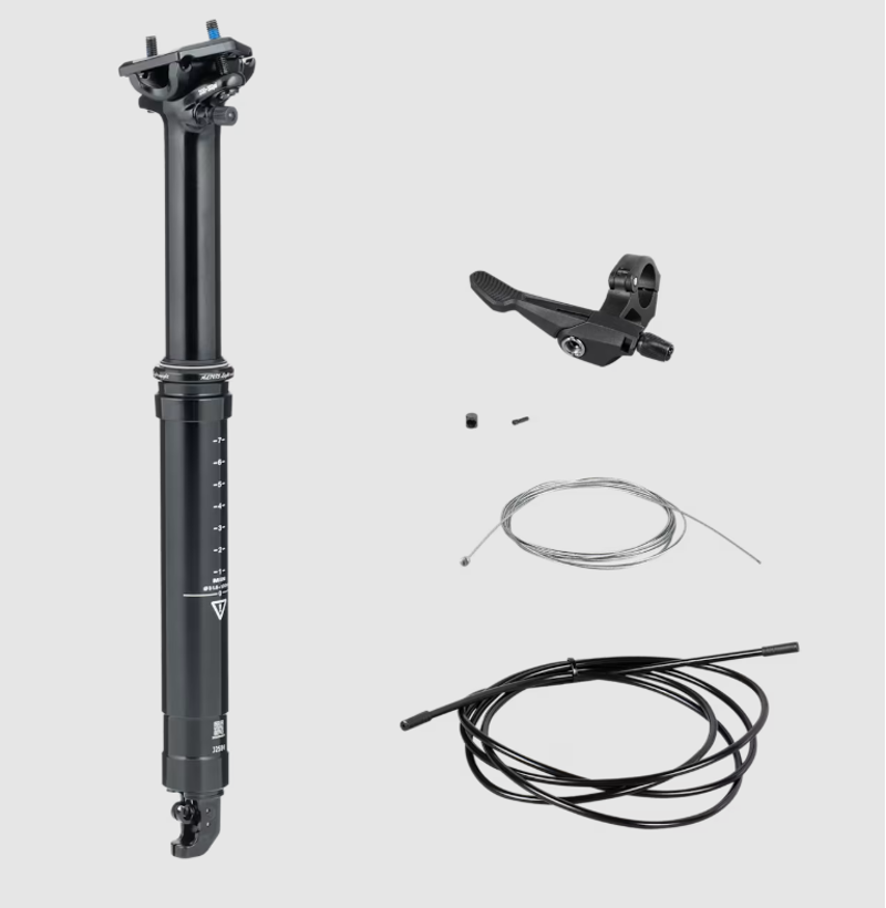 TranzX Dropper Post with Suspension 31.6mm x 362mm x 100mm in Black-2