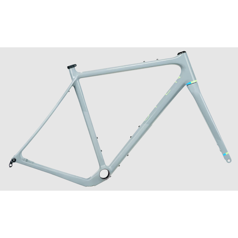 Balfes Bikes Open Cycle WIDE Frame and U-Turn Fork Gravel Bike Framset 2025 in Grey Gloss Matt Grey | Free postage over £30, £10 off first order, price match & 0% finance.