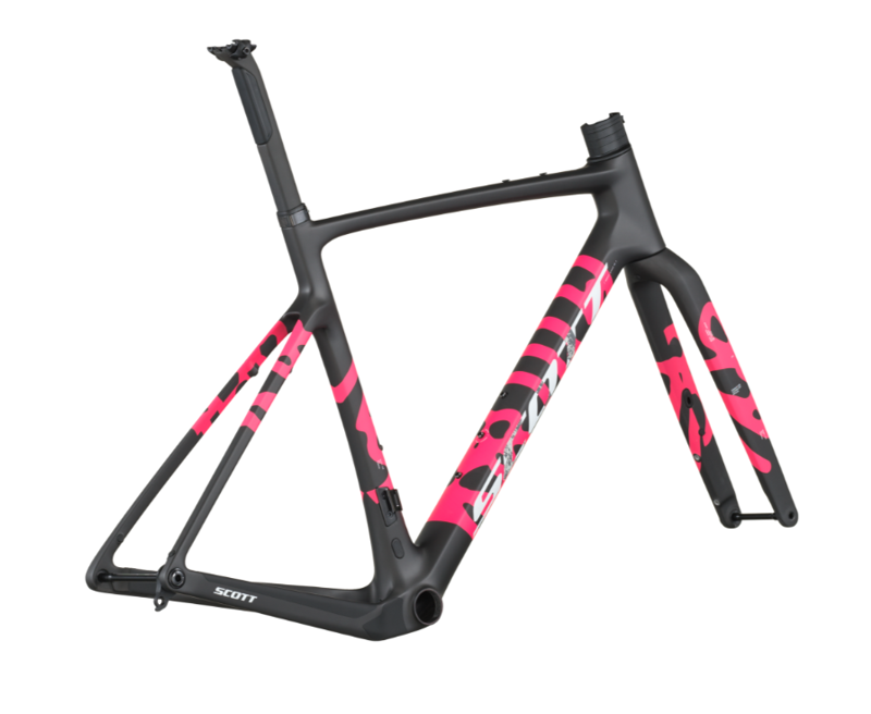 Scott FrameSet Addict Gravel RC HMX Gravel Frame 2026 in Carbon black-2