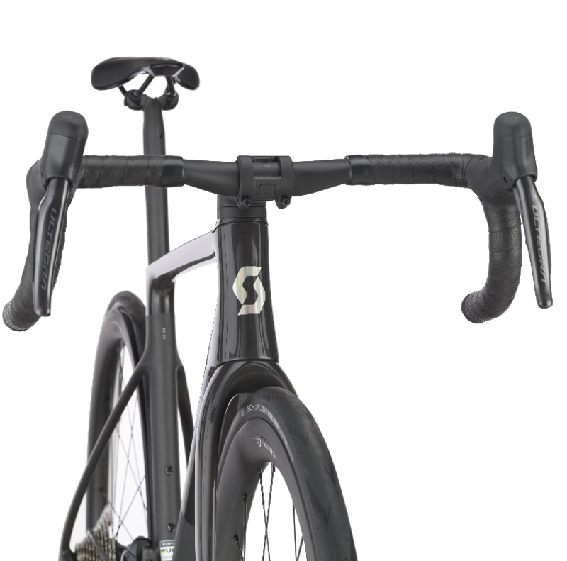 EX DISPLAY Scott Addict RC 20 Road Bike Large 2027 in Carbon Black-3