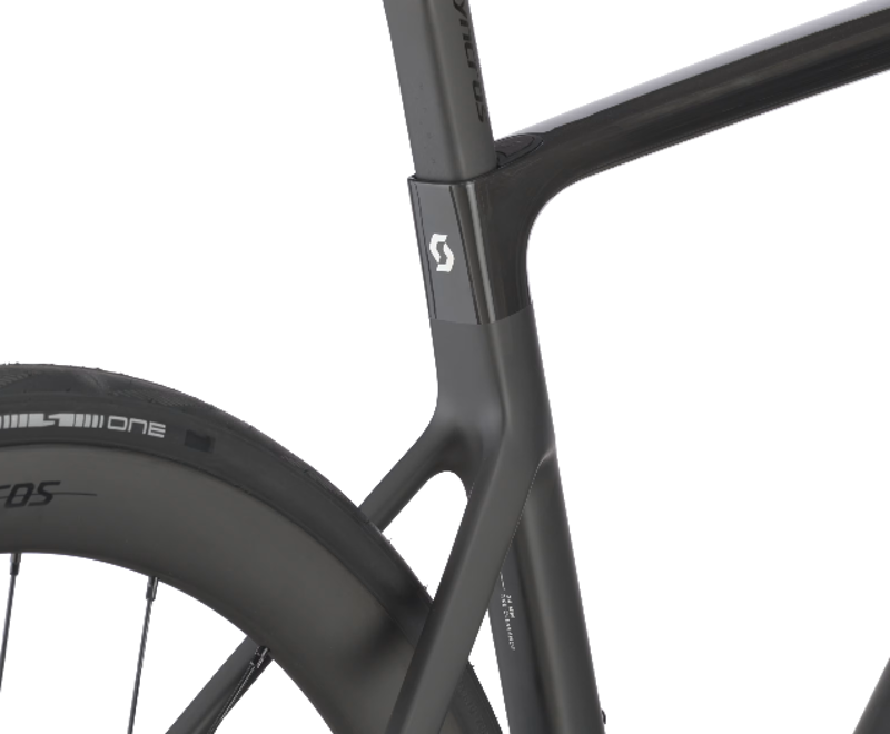 EX DISPLAY Scott Addict RC 20 Road Bike Medium 2027 in Carbon Black-1