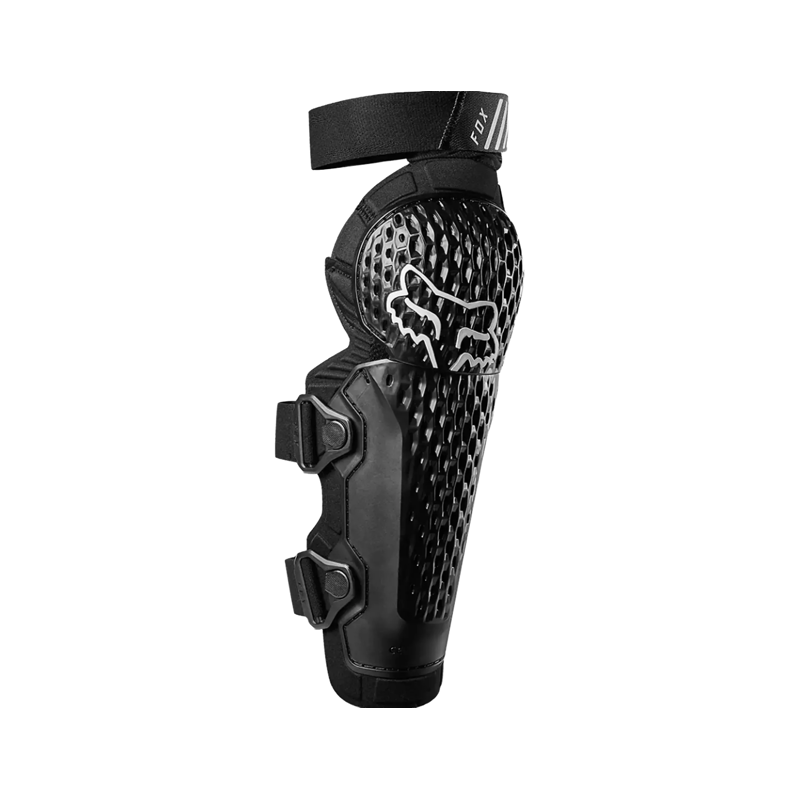 Balfes Bikes Fox Racing Titan Race CE Knee Guards in Black | Free postage over £30, £10 off first order, price match & 0% finance.