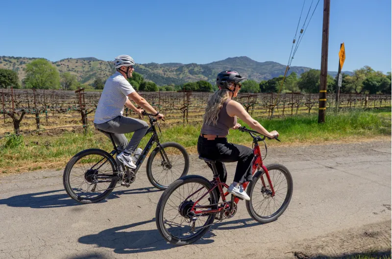 Marin Stinson E ST Electric Hybrid Bike 2027 in RED-2