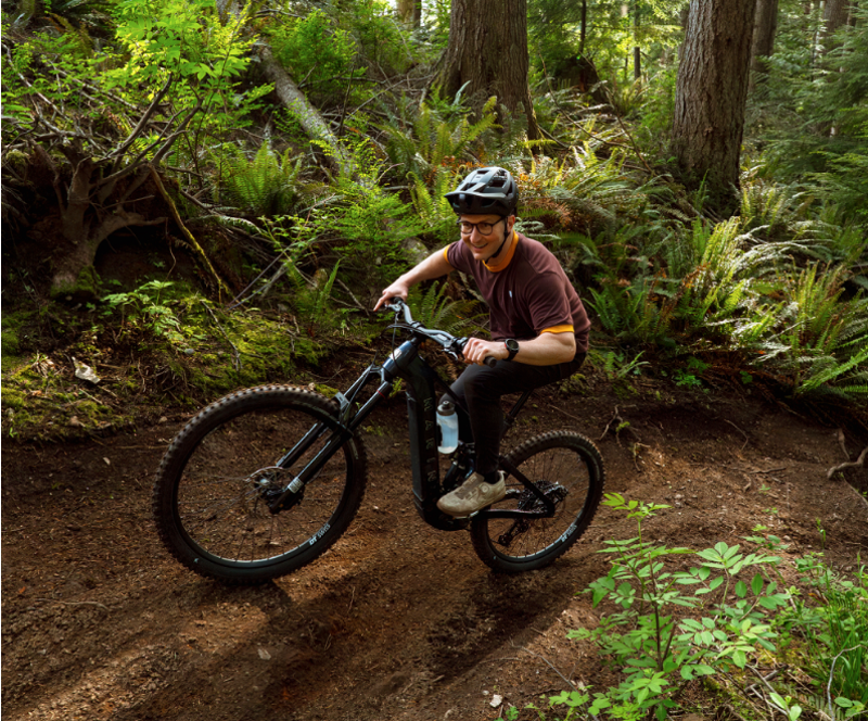 Marin Alpine Trail E1 Electric Full Suspension Mountain Bike 2027 in Purple-4