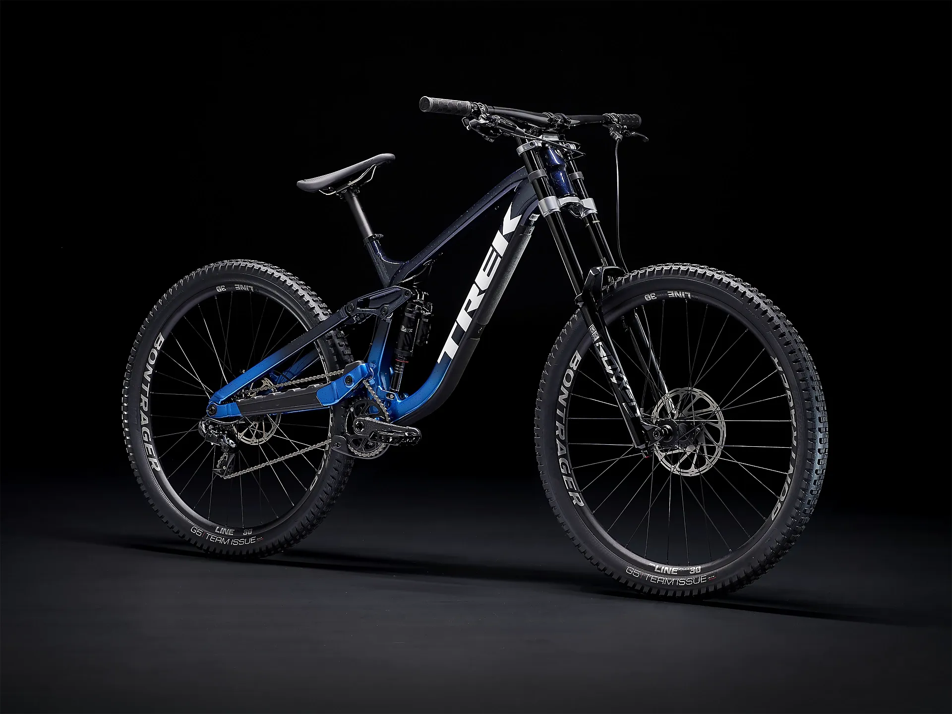 TREK SESSION X01 FULL SUSPENSION MOUNTAIN BIKE 2022 IN ALPINE BLUE
