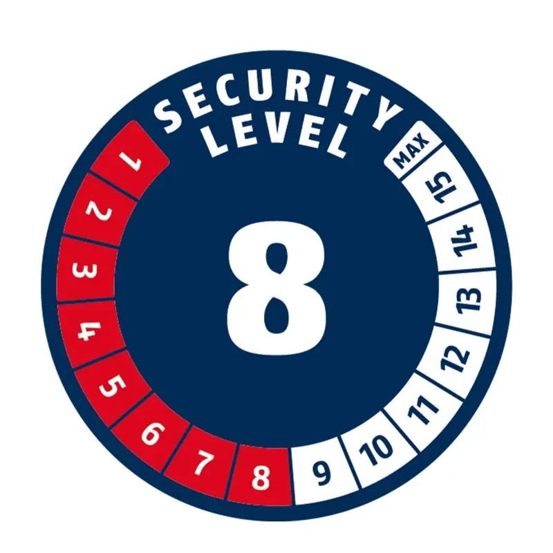 ABUS Yardo Fingerprint Lock 110cm in Black-3