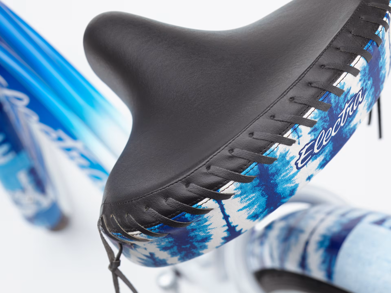  Electra Shibori Cruiser Go! Step Thru Medium Electric Bike 2025 in Blue-4