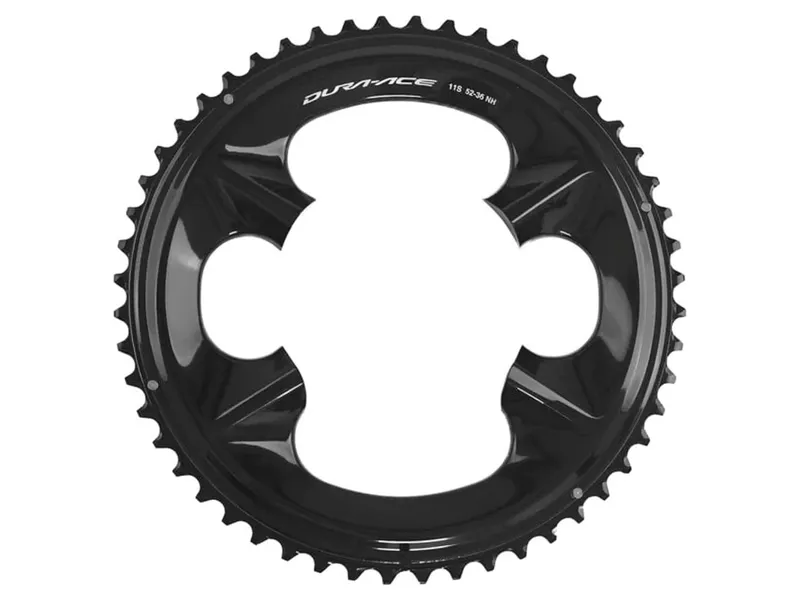 Shimano Dura Ace FC-09 11spd Outer Chainring 52T-NH for 52/36T - Black