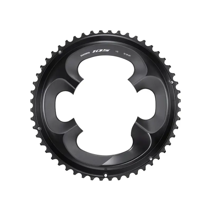 Balfes Bikes Shimano FC-R7000 105 11 Speed Outer Chainring 52T-MT in Black | Free postage over £30, £10 off first order, price match & 0% finance.