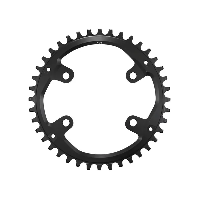 Balfes Bikes Shimano FC-U8000-1 CUES 11/10/9 Speed Single Chainring 40T in Black | Free postage over £30, £10 off first order, price match & 0% finance.