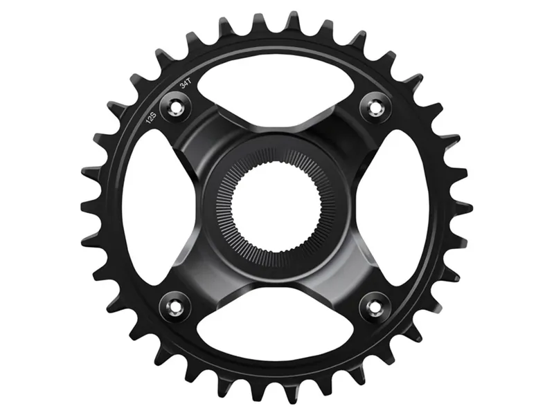 Shimano SM-CRE80-12 Chainring 34T 56.5mm 12sp in Black
