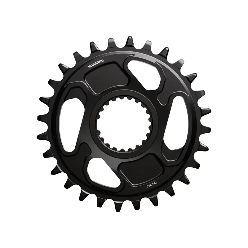 Balfes Bikes Shimano SM-CRM86 Single Chainring for XT M8200 28T in Black | Free postage over £30, £10 off first order, price match & 0% finance.