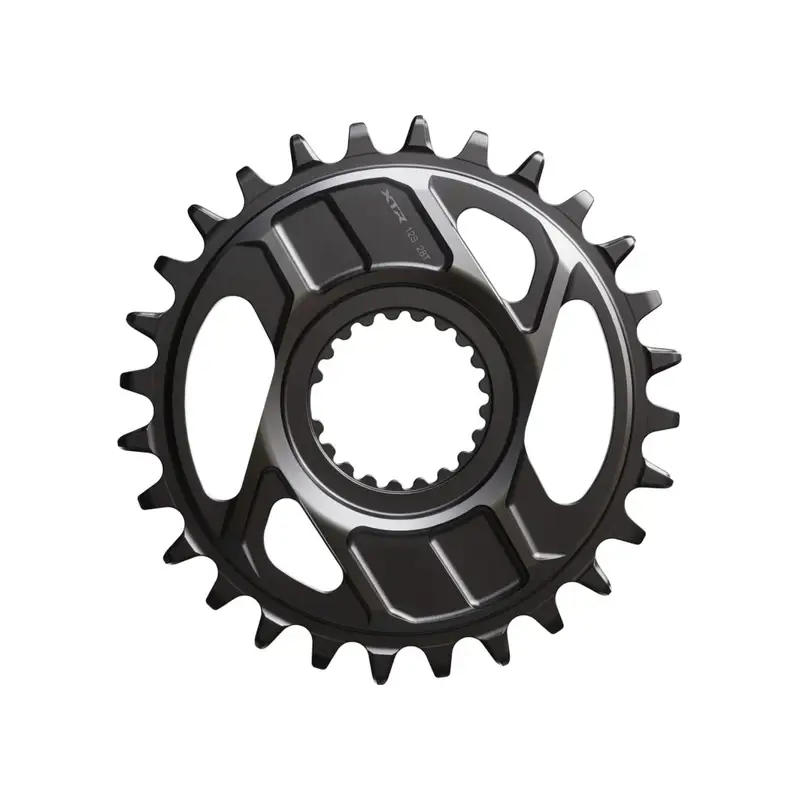 Balfes Bikes Shimano SM-CRM96 Single Chainring for XTR M9200 / M9220 28T in Grey | Free postage over £30, £10 off first order, price match & 0% finance.