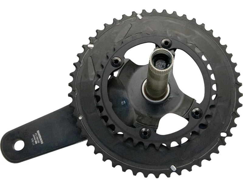 Ex Display Shimano Ultegra FC-R8100 12-speed Double Chainset in Grey-1