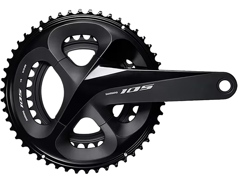 Shimano 105 FC-R7000 11-Speed 165mm 50/34T Chainset OE Stock in Black