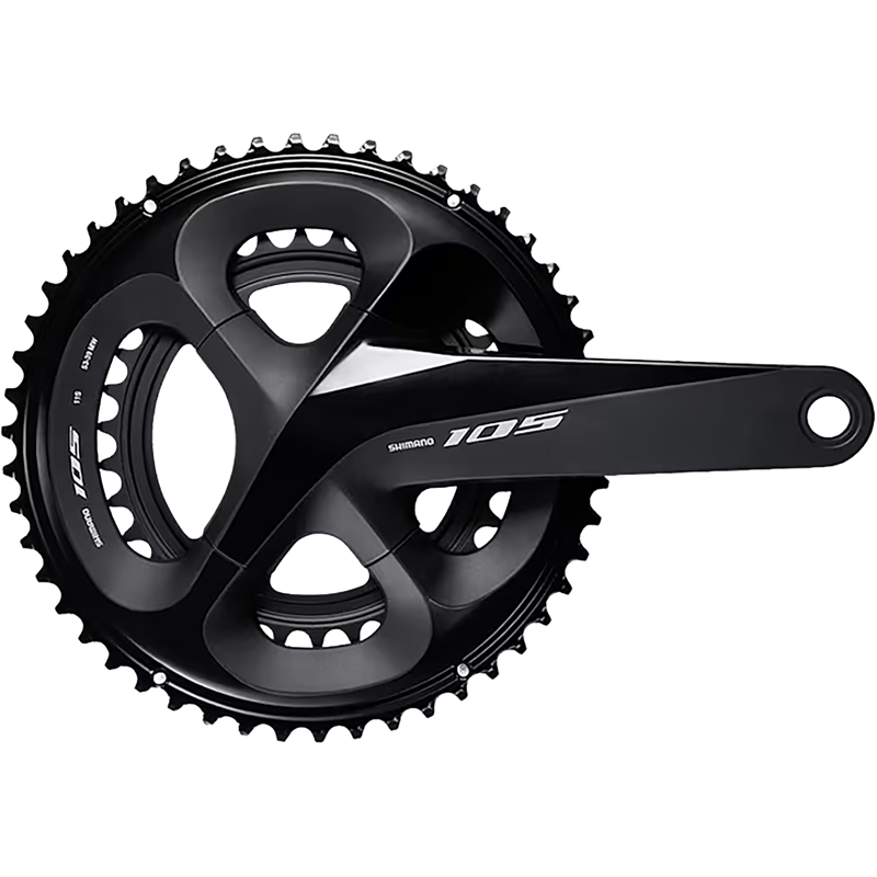Balfes Bikes Shimano 105 FC-R7000 11-Speed 165mm 50/34T Chainset OE Stock in Black | Free postage over £30, £10 off first order, price match & 0% finance.