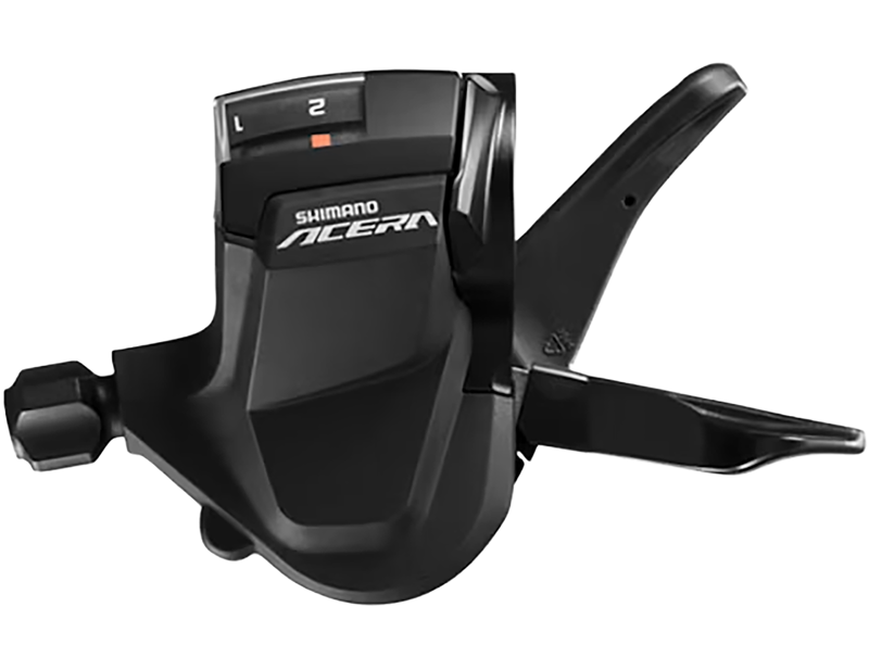 Shimano Acera M3010 RAPIDFIRE PLUS 2-Speed Front Shift Lever 2400mm OE Stock in Black