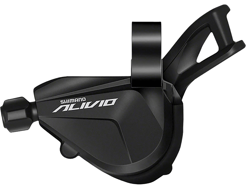 Shimano Alivio M3100 2-Speed Front Shift Lever OE Stock in Black