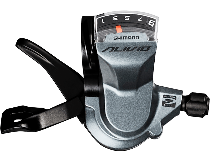 Shimano Alivio M4000 9-Speed Rear Shift Lever OE Stock in Black