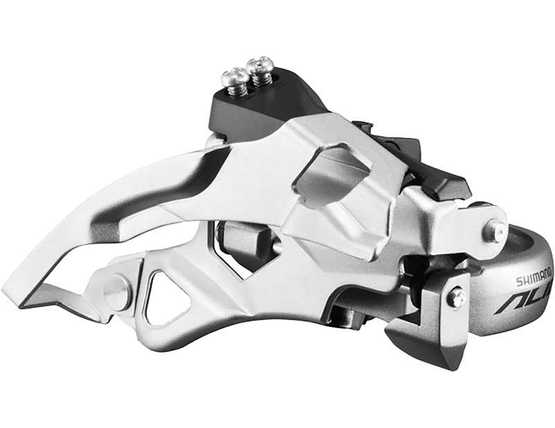 Shimano Alivio T4000 66-69deg 34.9mm Clamp Front Derailleur OE Stock in Silver